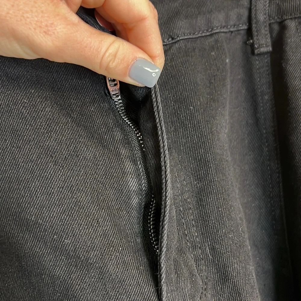 Amazon‎ Wide Leg Black High Rise Jeans- 4X
